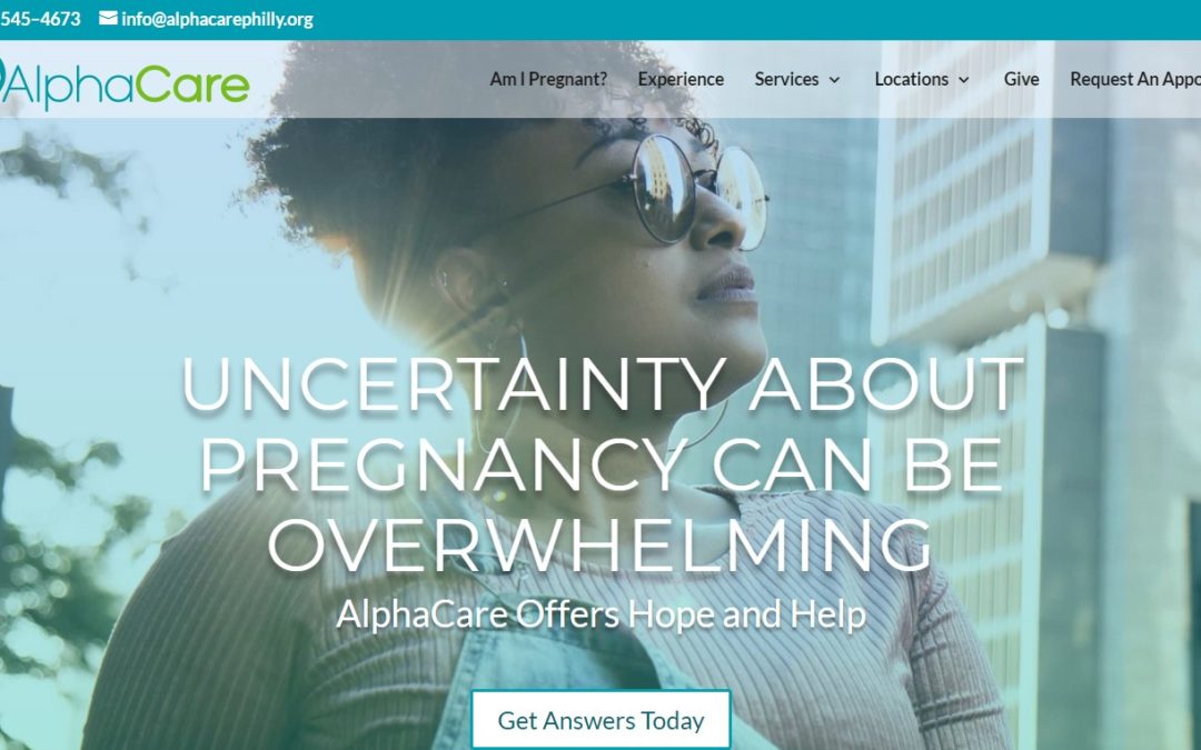 Updated Client Website: alphacarephilly.org